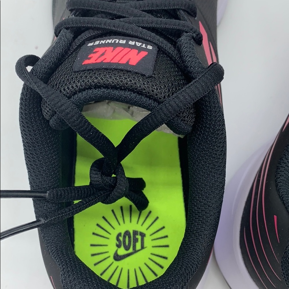 NIKE STAR RUNNER (GS) black/metallic-silver - Picture 10 of 16
